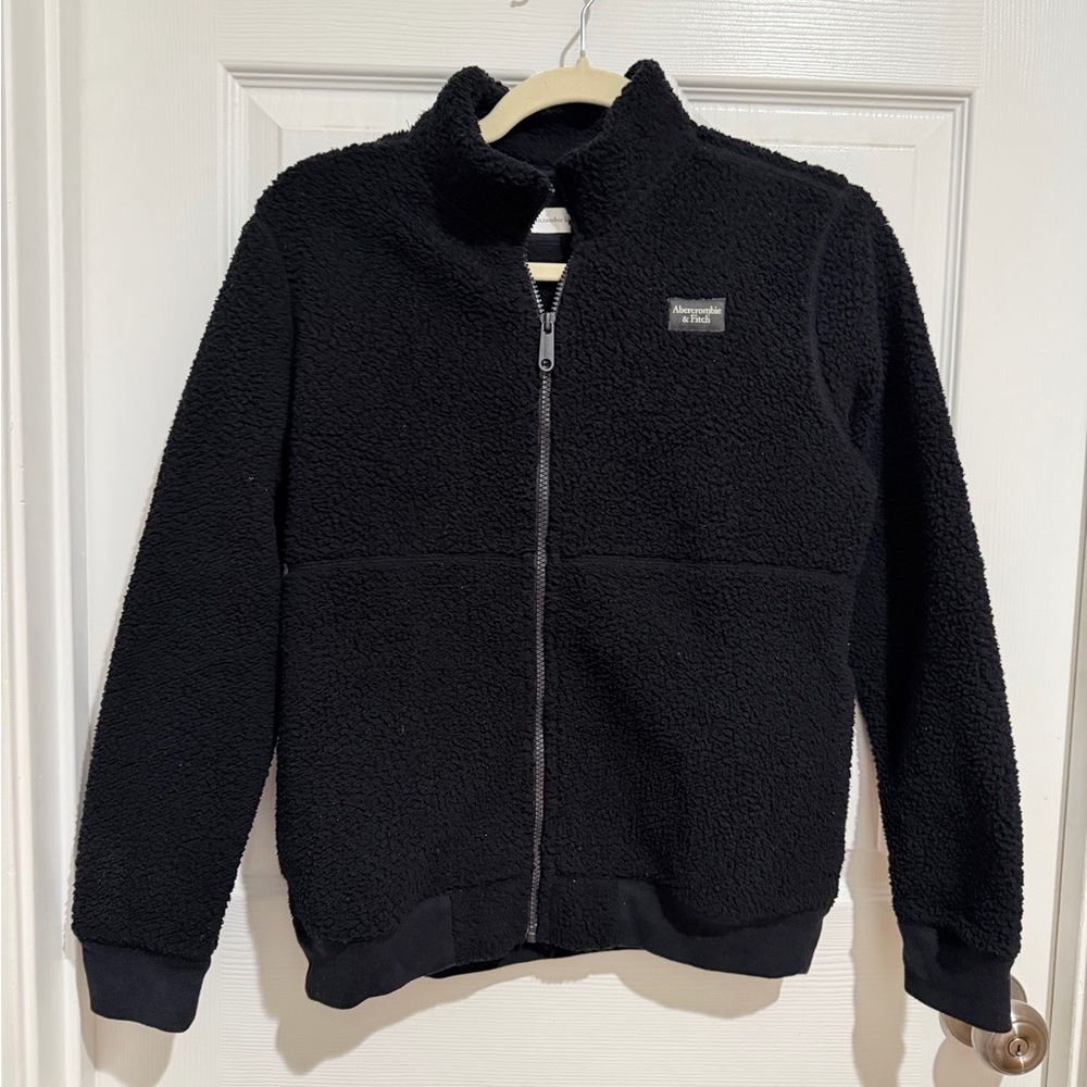 Abercrombie Kids Black Fleece Jacket